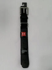 under armor baseball belt Mens adjustable size up to 42 new black￼ (misc c)