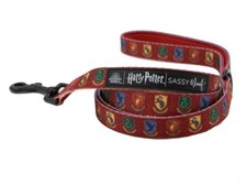 Sassy Woof Dog Pet Fabric Leash Harry Potter Wizarding World 5 ft NEW w/ Tags
