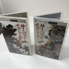 Samurai Champloo Episodes 1 2 Volume 2 PSP UMD Video 2006 Rare Lot Of Two ANIME