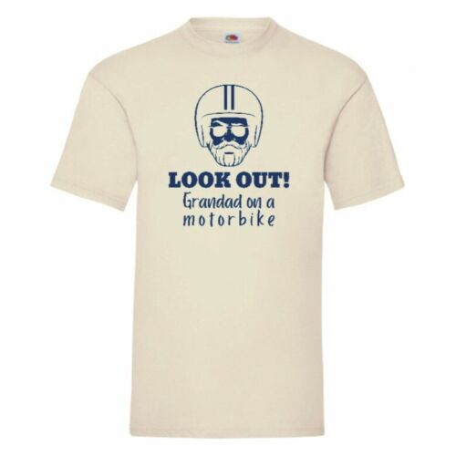 Look Out Grandad On A Motorbike T-Shirt Small-2XL - Picture 23 of 28