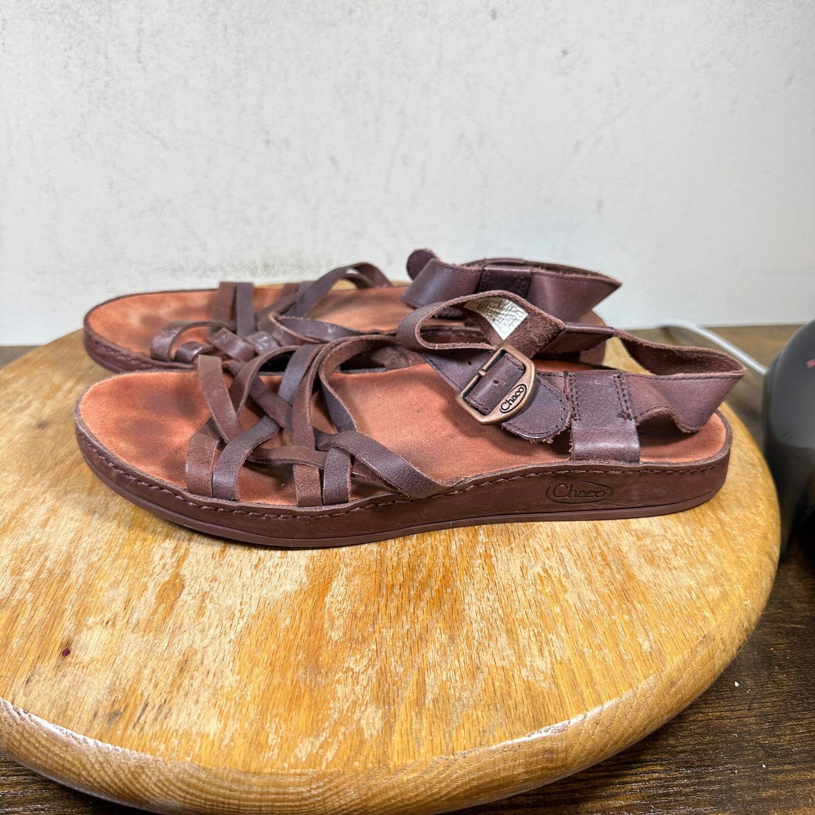 Chaco Fallon Java Leather J106150 Sandal Shoes Wo… - image 3