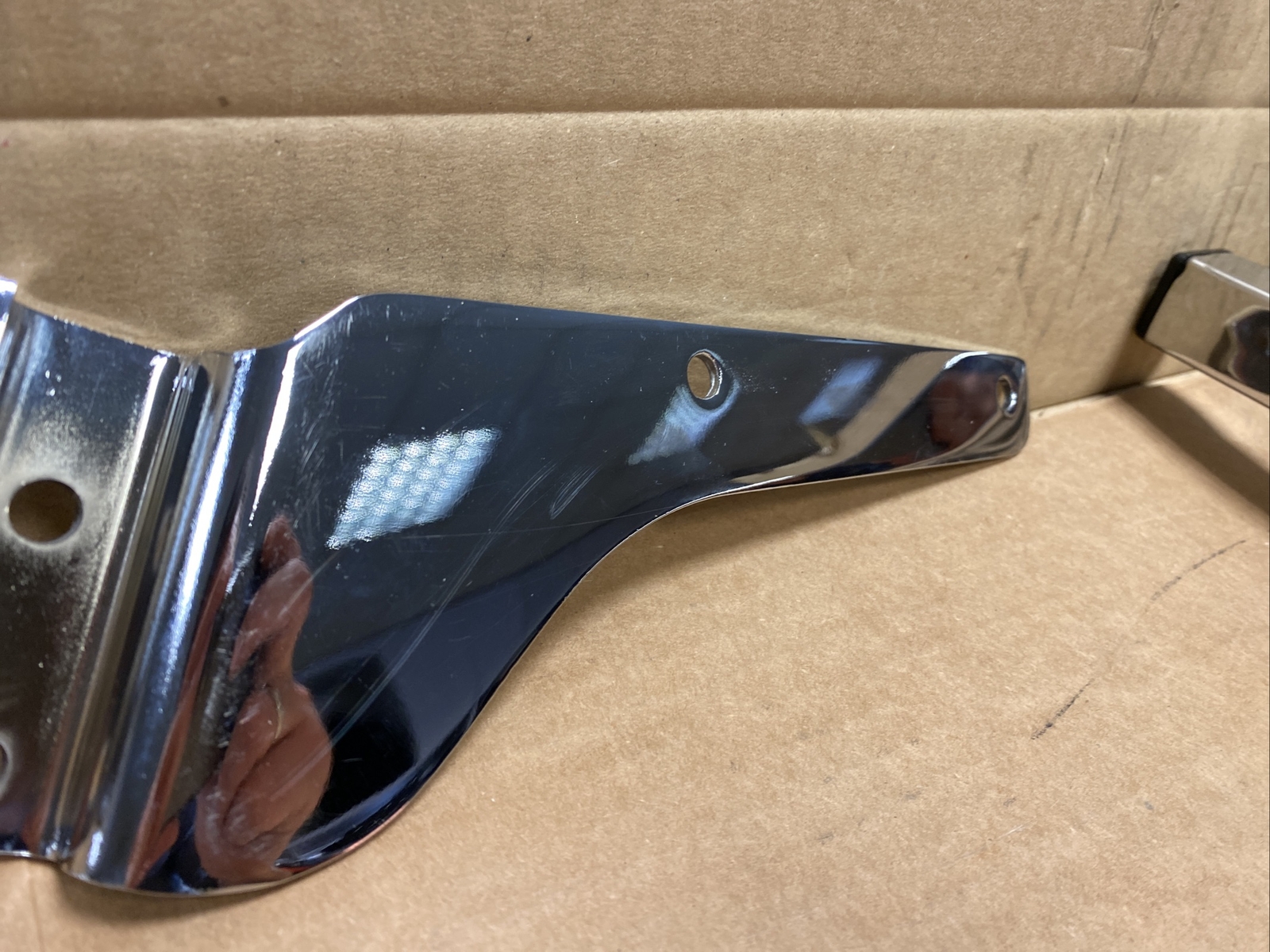 Harley Davidson FXR Chrome 4Channel Luggage Rack 5646483 eBay