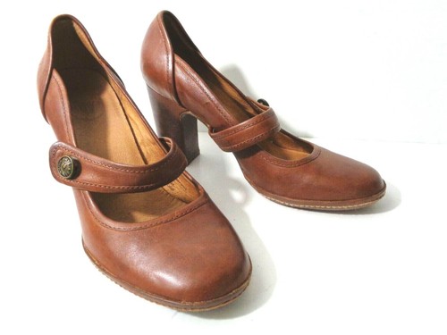 FRYE Adrienne US 8M Brown Leather Mary 