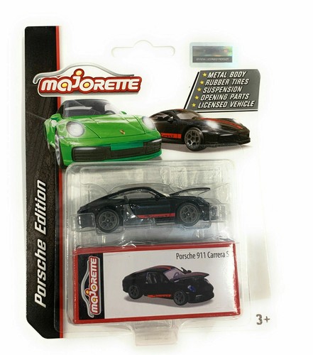 Majorette 1:64 Deluxe 2020 Porsche 911 Carrera S Diecast Model Car 3153-MJ - Picture 3 of 9