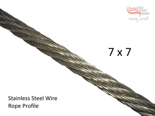 316 grade Stainless Steel Wire 1.6mm x 100 mtr 314lbs line for Rigs and Traces - Picture 3 of 5