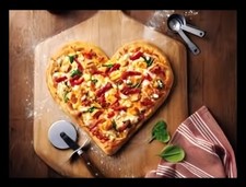 Pizza heart cutting board favorite food love cooking dinner friend MAGNET 