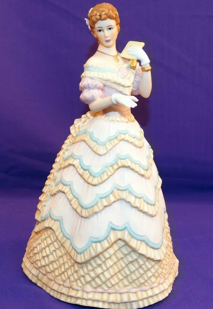 Vintage Lenox Belle of the Ball Porcelain Figurine Fine Glamorous Sculpture