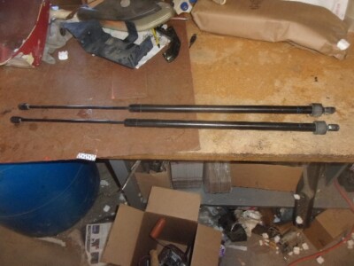 1984-1996 Corvette Rear Glass Hold-Up Struts w/Ends, (2) GM 10222776, 10222775