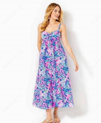 Lilly Pilitzer Azora Cotton Midi Dress (Brand New)