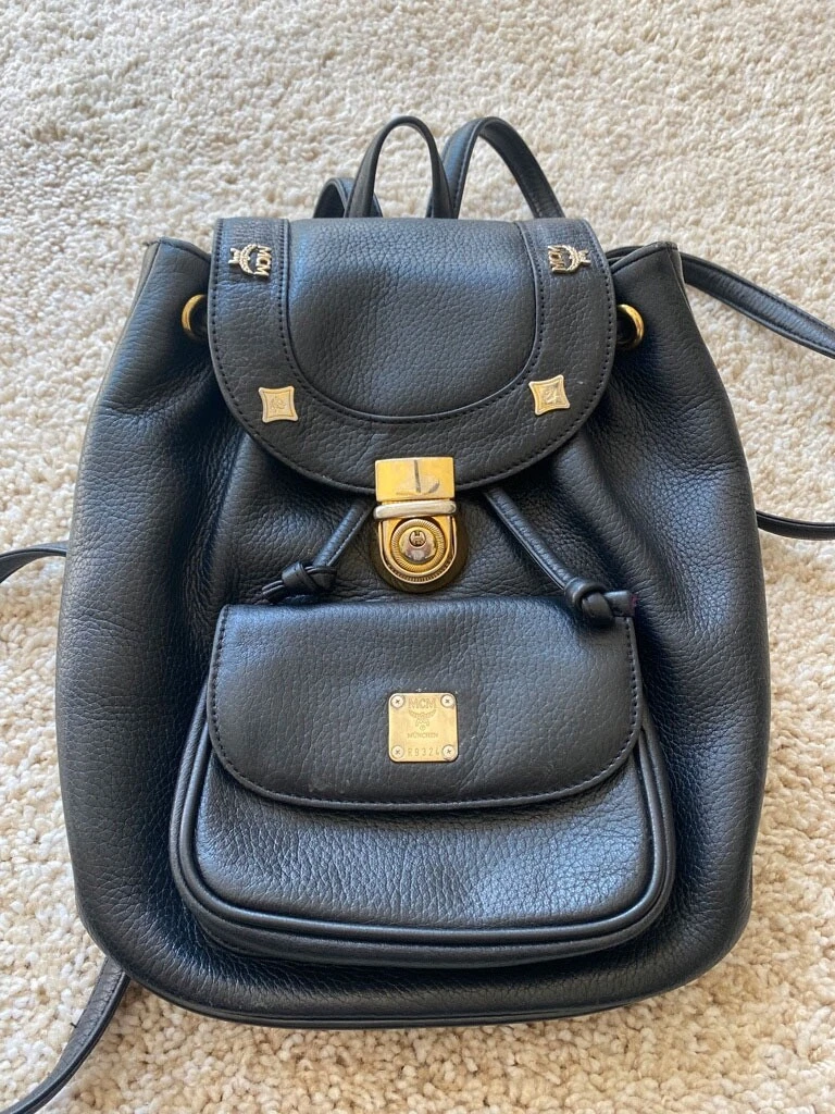 Mcm backpack deals ebay