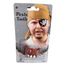 Halloween Costume Pirate Teeth Fake Tooth Costume Accessory Dress Up Teeth