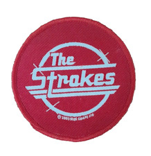 VTG 2003 THE STROKES LICENSED WOVEN PATCH BLUE GRAPE INC INDIE ROCK RARE