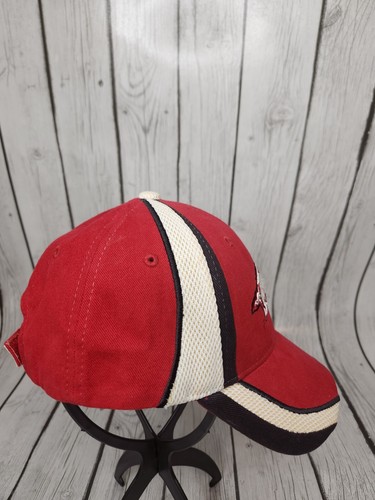Arkansas Razorbacks Adjustable Hat Cap Captivating Headgear Red One Size - Picture 4 of 6