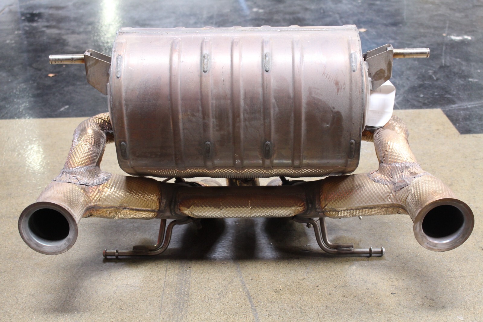 Lamborghini Aventador LP740, Exhaust Muffler, Used, P/N 470251051L