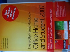 Office Home and Student 2007 Franzis Handbuch 750 Seiten inkl. CD Software NEU