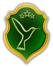 Colibri Shield Car Bumper Sticker Decal