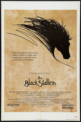 ワイルドブラックTHE BLACK STALLION USオリジナル映画ポスター THE BLACK STALLION original 1979 27x41 one sheet movie poster | eBay