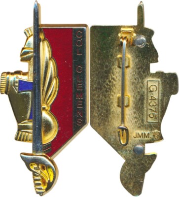 CLEMENS, Colonel, EOR EAT Transmissions, J.M.M. 4375, translucent gold