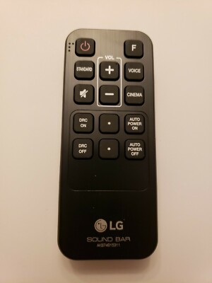 Original New LG Sound Bar System Remote Control. Model: AKB74815311