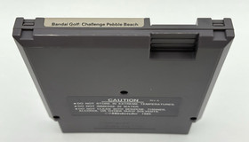 Bandai Golf: Challenge Pebble Beach Nintendo NES CIB Probado &iexcl;ENV&Iacute;O R&Aacute;PIDO LIMPIO!
