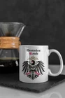 Prussian German Empire Eagle Coffee Mug, Wappen Deutsches Reich Reichsadler 1889