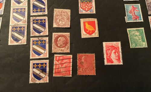 LOTE DE ESTAMPILLAS FRANCIAS-1800-1900 ¡ALGUNAS RARAS!¡! - Imagen 2 de 11