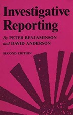 Investigative Reporting Hardcover David, Benjaminson, Peter Ander