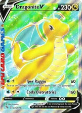 DRAGONITE V 076/078 Ultra Rara - ITA - POKEMON GO - Carta Italiano