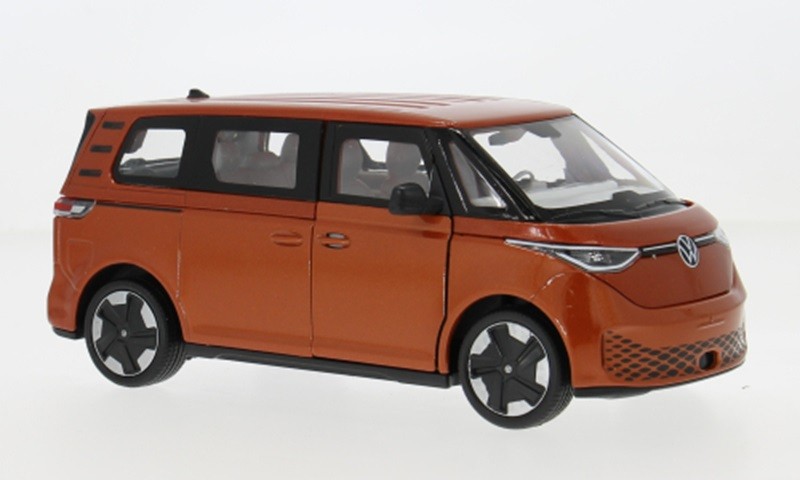 Welly 24119MET.ORANGE 1:24 VW ID.BUZZ Orange Diecast Ready Model - New