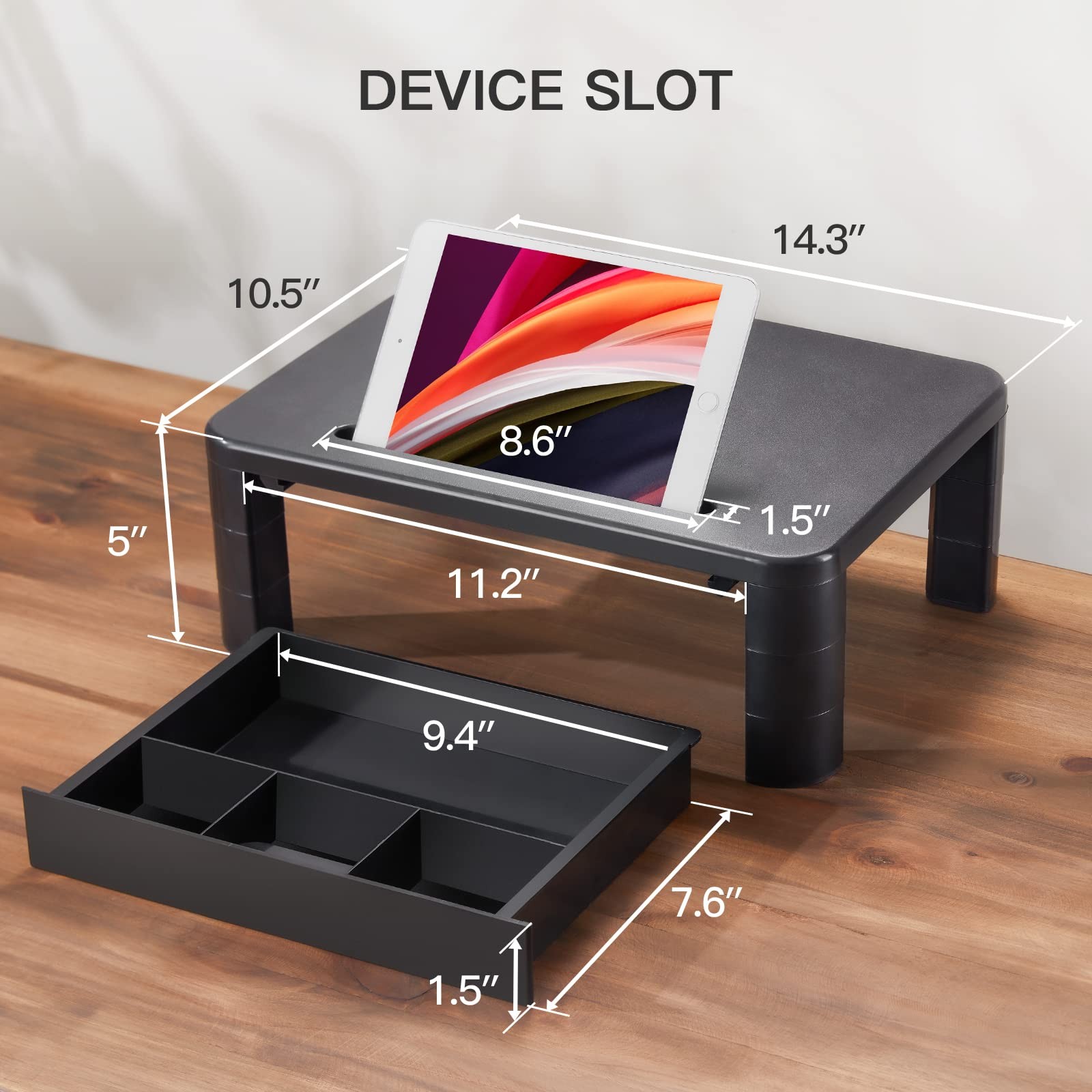 Supporto per Monitor Regolabile fino a 20KG foto 5