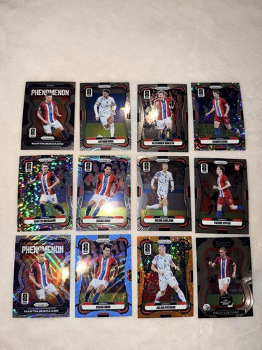 2026 Prizm Norway Lot 12ct Orange /299 Blue /225 Haaland Thelo Select Rookie