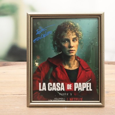 Autogramm 20x25 Esther Acebo ''La Casa De Papel'' OHNE RAHMEN - Original Autograph