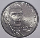 2025-P Jefferson Nickel — photo from another recent sale