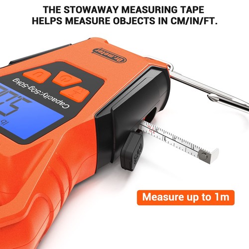 Fish Scale Waterproof: Luggage Weight Scale with Bigger Handle and Hook Upgra... - Picture 6 of 9