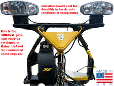 10.5 106 Fisher Xv2 Western Mvp3 Snowplow Headlight 3 Spacer Riser Kit Black 10.5 106 Fisher Xv2 Western Mvp3 Snowplow Headlight 3 Spacer Riser Kit Black