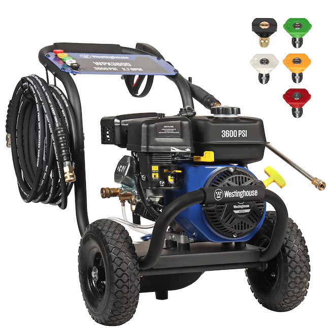 Westinghouse WPX3600 Heavy Duty 3600-PSI 2.7-GPM Cold Water Gas Pressure washer