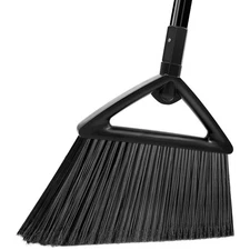 Outdoor Angle Broom Indoor,Upgraded Heavy Duty Commercial Brooms,Black Broom ...