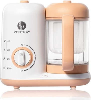 Ventray Baby Food Maker, Puree Food Processor Steamer Blender Cooker Warmer Mach