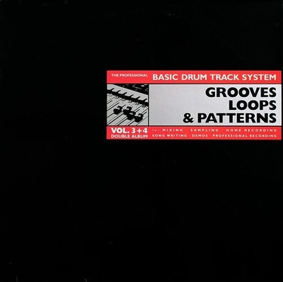 GROOVES LOOPS & PATTERNS - LP - Professional Basic Drum Track System Vol. 3+4