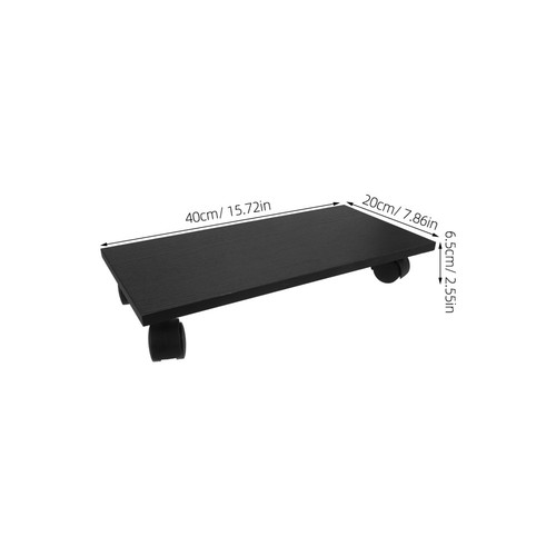 Computer Host Bracket Pc Case Holder Tower Floor Stand Cpu with Wheels - Bild 5 von 12