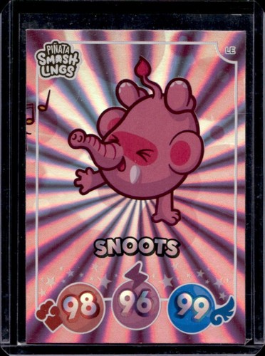 2024 Panini Pinata Smashlings Snoots Limited Edition Laser #72