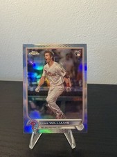 2022 Topps Chrome LUKE WILLIAMS Refractor Rookie Card RC #170 Phillies Marlins. rookie card picture