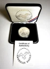 2004 American Eagle Bullion Coin 1 Troy Oz. 0.999 Fine Silver Dodge Night