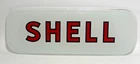 Vintage Shell Advertisement Glass Panel Sign Oil Gas Station Display