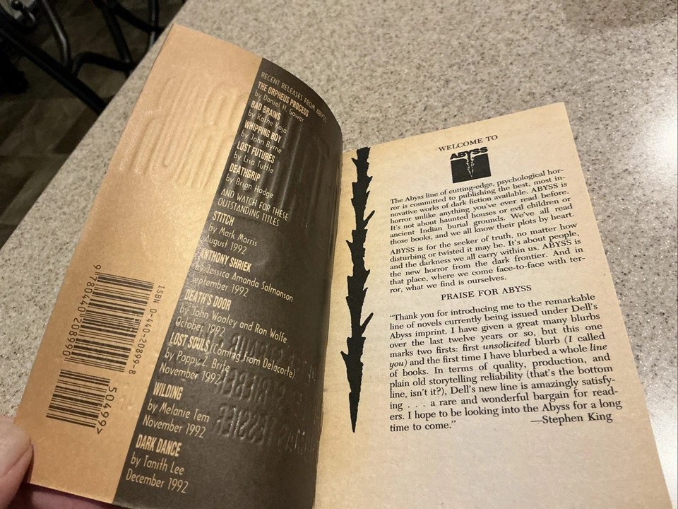 1992 Horror Paperback “METAHORROR” Edited Dennis Etchison 21 Stories 1st Print - Image 3 of 4