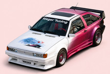 Heckspoiler Heckflügel Spoiler passt bei VW Scirocco 2 00004081 RIEGER-Tuning