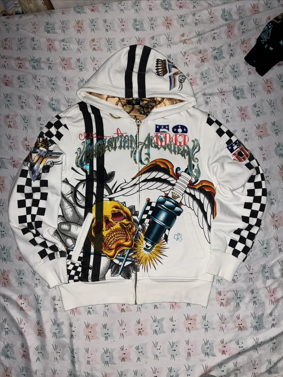 Christian Audigier Hoodie Hoodies & Sweatshirts for Men for Sale