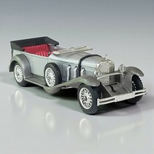 Vintage Solido Mercedes SS 1928 Cabriolet 1:43 France Diecast Car