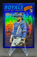 Carter Jensen RC #199 26 Topps Heritage Chrome Blue Refractor /150 - K.C. Royals