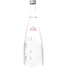 3068320103389 EVIAN woda mineralna, szkło 750ml Żywiec